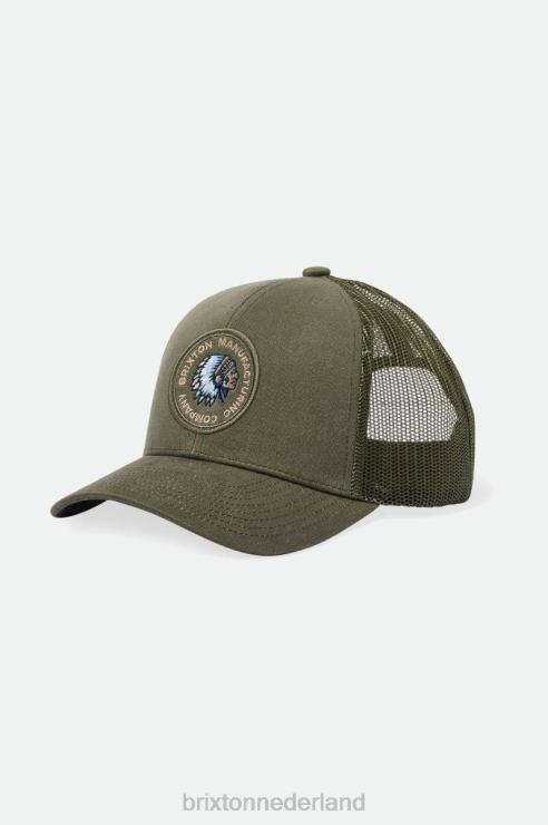 accessoires olijven overschot Brixton 0ZD0J250 Heren rivaliserende zegelnetplus mp vrachtwagenchauffeurpet