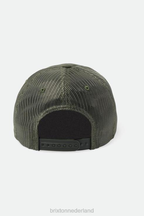 accessoires olijven overschot Brixton 0ZD0J268 Heren vonken lp trucker pet
