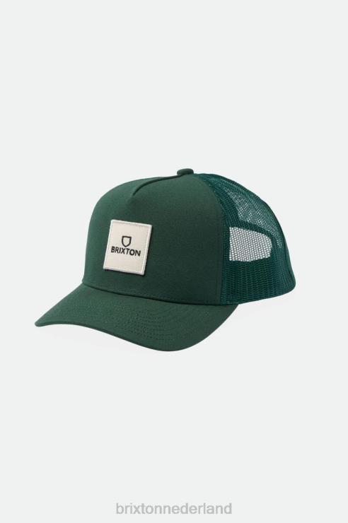 accessoires vuren Brixton 0ZD0J274 Heren alpha block netplus vrachtwagenchauffeurpet