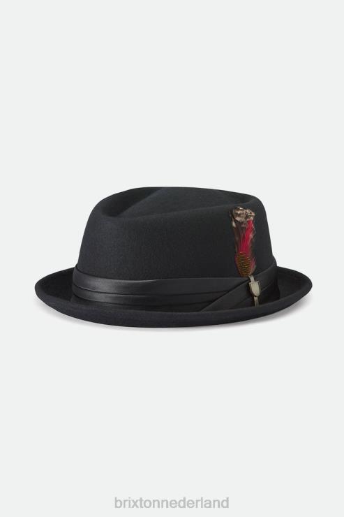 accessoires zwart Brixton 0ZD0J215 Heren stevige varkenspastei