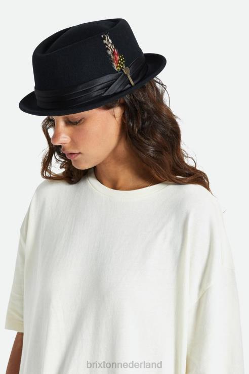 accessoires zwart Brixton 0ZD0J215 Heren stevige varkenspastei
