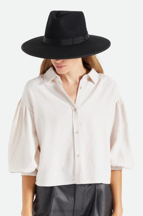 accessoires zwart Brixton 0ZD0J235 Heren jo rancher hoed