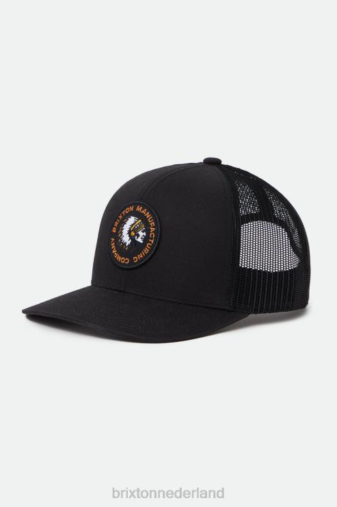 accessoires zwart Brixton 0ZD0J249 Heren rivaliserende zegelnetplus mp vrachtwagenchauffeurpet