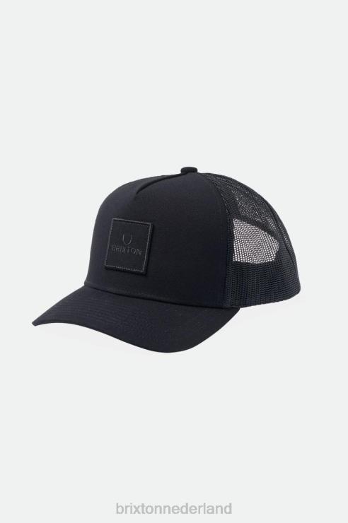 accessoires zwart Brixton 0ZD0J276 Heren alpha block netplus vrachtwagenchauffeurpet