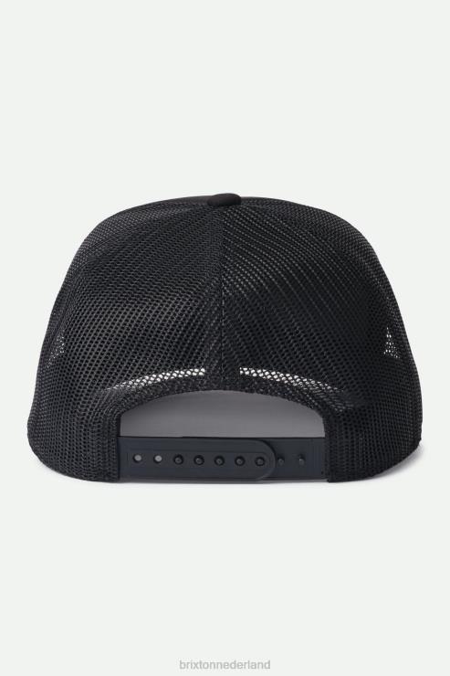 accessoires zwart Brixton 0ZD0J277 Heren alpha- de vrachtwagenchauffeurpet van bloknetplus mp