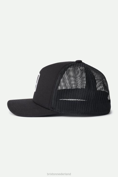 accessoires zwart Brixton 0ZD0J277 Heren alpha- de vrachtwagenchauffeurpet van bloknetplus mp