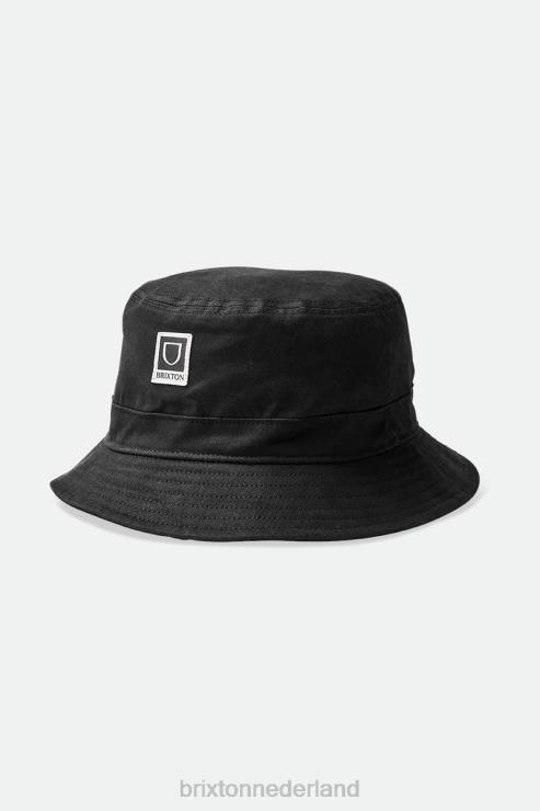 accessoires zwart Brixton 0ZD0J312 Heren beta verpakbare vissershoed