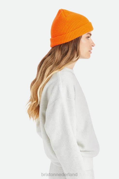 accessoires atletisch oranje Brixton 0ZD0J326 Heren overval muts