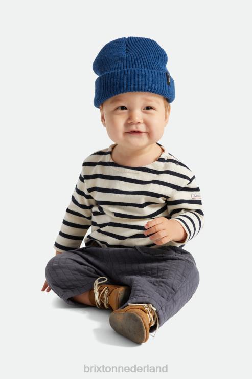 accessoires joe blauw Brixton 0ZD0J342 Heren baby overval muts