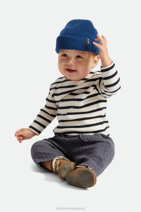 accessoires joe blauw Brixton 0ZD0J342 Heren baby overval muts