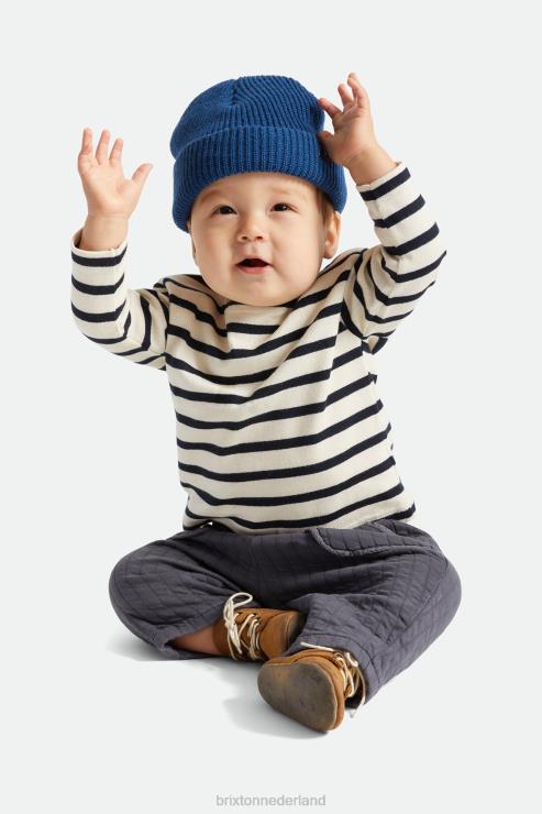 accessoires joe blauw Brixton 0ZD0J342 Heren baby overval muts