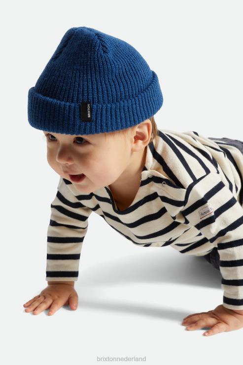 accessoires joe blauw Brixton 0ZD0J342 Heren baby overval muts
