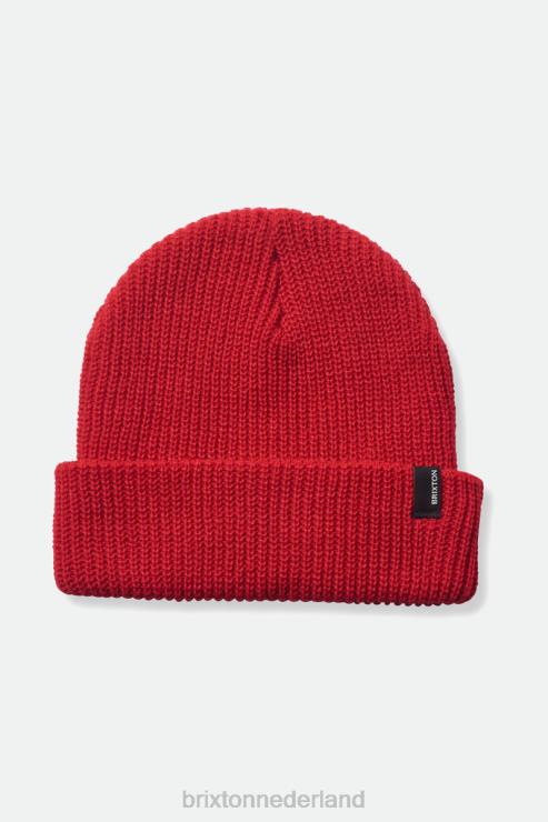 accessoires rood Brixton 0ZD0J325 Heren overval muts