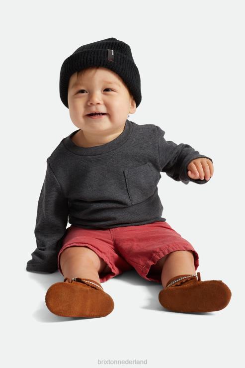 accessoires zwart Brixton 0ZD0J343 Heren baby overval muts