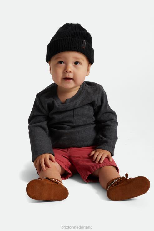 accessoires zwart Brixton 0ZD0J343 Heren baby overval muts