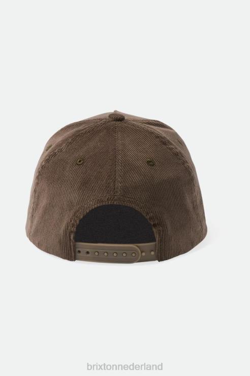 accessoires donker aardesnoer Brixton 0ZD0J258 Heren top mp snapback