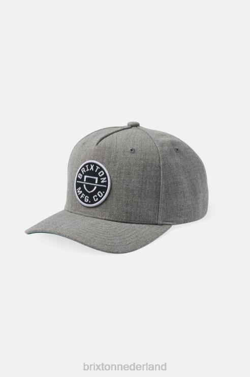 accessoires donker heide grijs/kelly groen Brixton 0ZD0J259 Heren top mp snapback