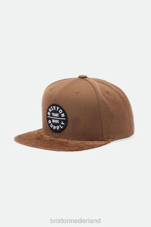 accessoires donkere aarde Brixton 0ZD0J238 Heren eed iii snapback