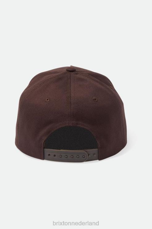 accessoires donkere aarde Brixton 0ZD0J252 Heren tremont mp snapback