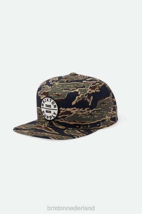 accessoires tijger camo Brixton 0ZD0J240 Heren eed iii snapback