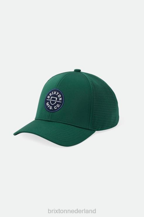 accessoires vuren Brixton 0ZD0J270 Heren crest netplus mp snapback