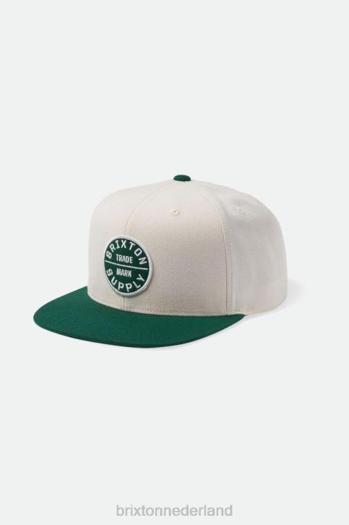 accessoires witkop/kelly groen Brixton 0ZD0J239 Heren eed iii snapback