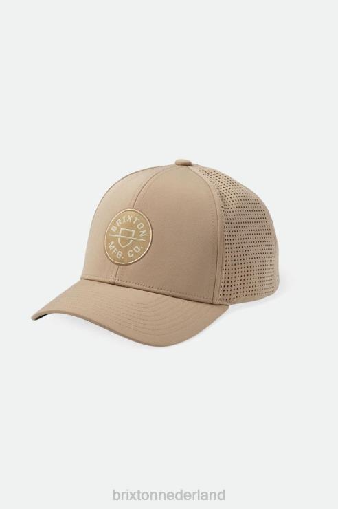 accessoires zand Brixton 0ZD0J271 Heren crest netplus mp snapback