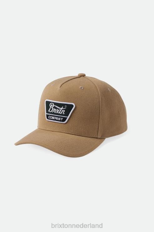 accessoires zand Brixton 0ZD0J281 Heren linwood c netplus mp snapback