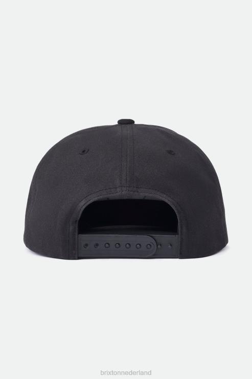 accessoires zwart Brixton 0ZD0J236 Heren eed iii snapback