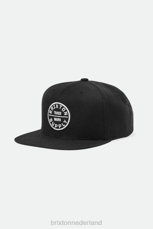 accessoires zwart Brixton 0ZD0J242 Heren eed iii snapback