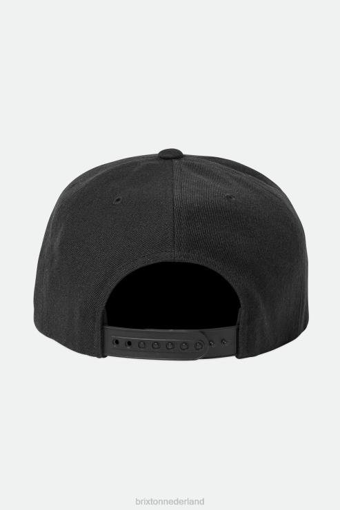 accessoires zwart Brixton 0ZD0J242 Heren eed iii snapback