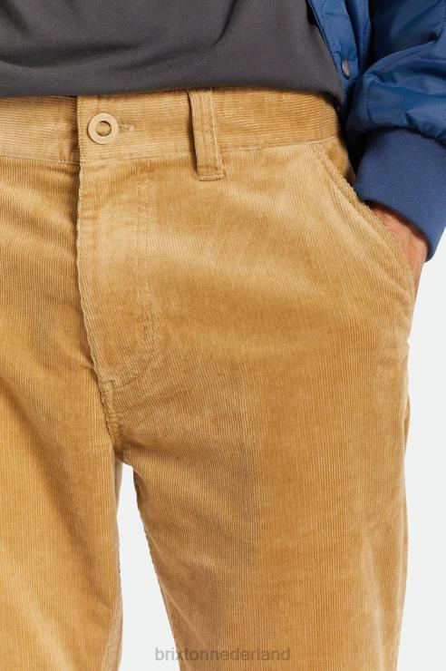 kleding kaki koord Brixton 0ZD0J147 Heren keuze chino normale broek