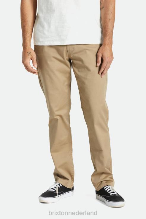 kleding khaki Brixton 0ZD0J148 Heren keuze chino normale broek