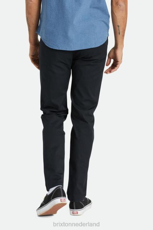 kleding zwart Brixton 0ZD0J150 Heren keuze chino slim broek