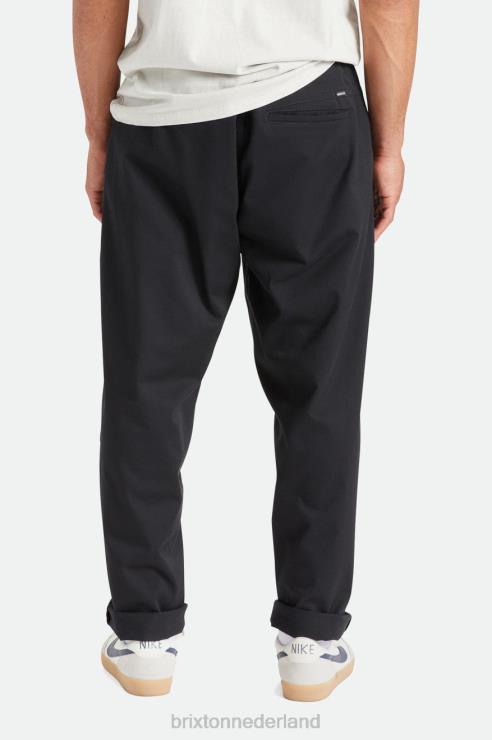 kleding zwart Brixton 0ZD0J152 Heren medina wijde broek