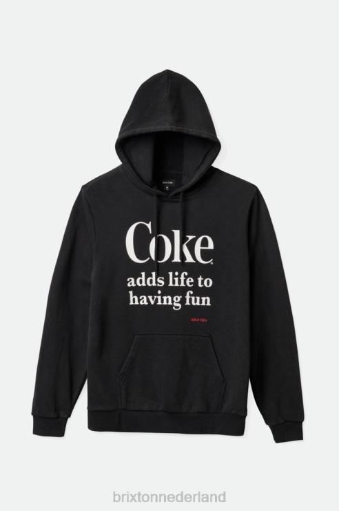 kleding zwart Brixton 0ZD0J140 Heren coca-cola plezier kap