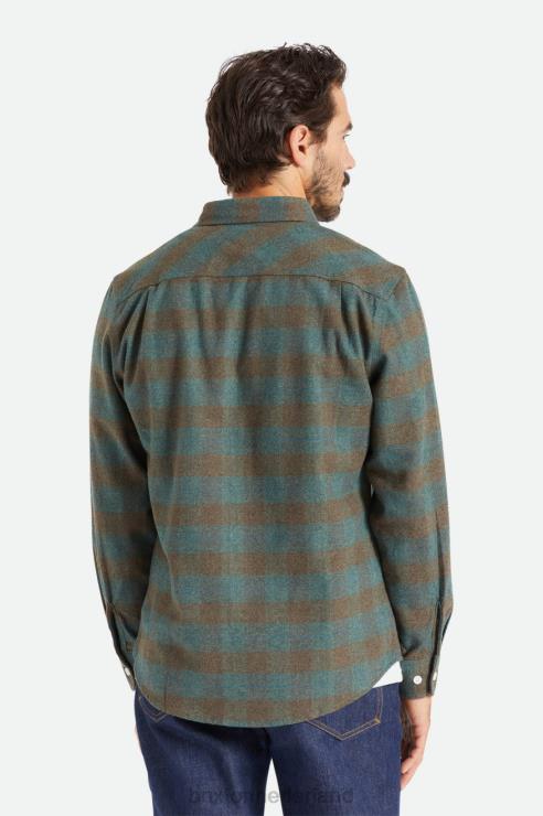 kleding oceaan Brixton 0ZD0J18 Heren bowery l/s flanel