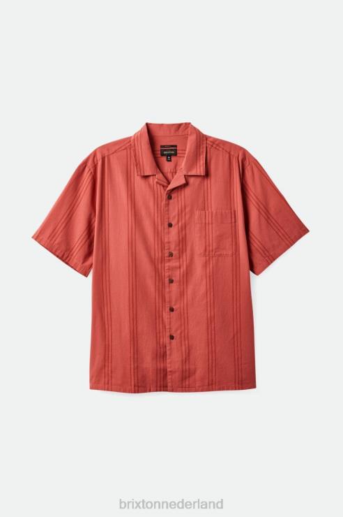kleding stoffige ceder Brixton 0ZD0J6 Heren bunker reserve cool weight s/s geweven