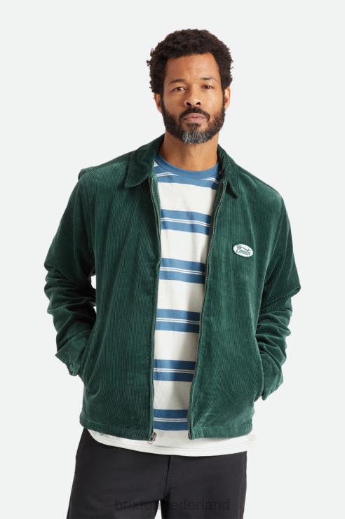 kleding smaragd Brixton 0ZD0J144 Heren utopie jas