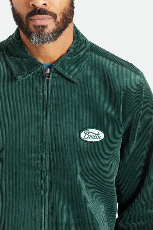 kleding smaragd Brixton 0ZD0J144 Heren utopie jas