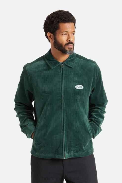 kleding smaragd Brixton 0ZD0J144 Heren utopie jas