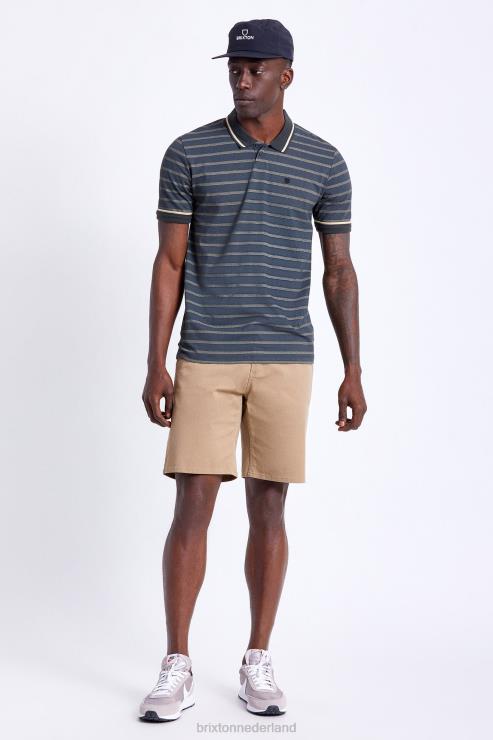 kleding khaki Brixton 0ZD0J171 Heren keuze chino short 9''