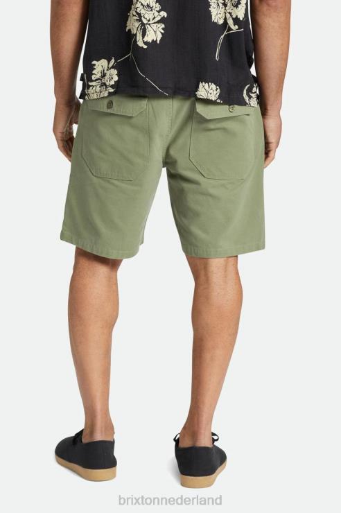 kleding olijven overschot Brixton 0ZD0J159 Heren overschot kort