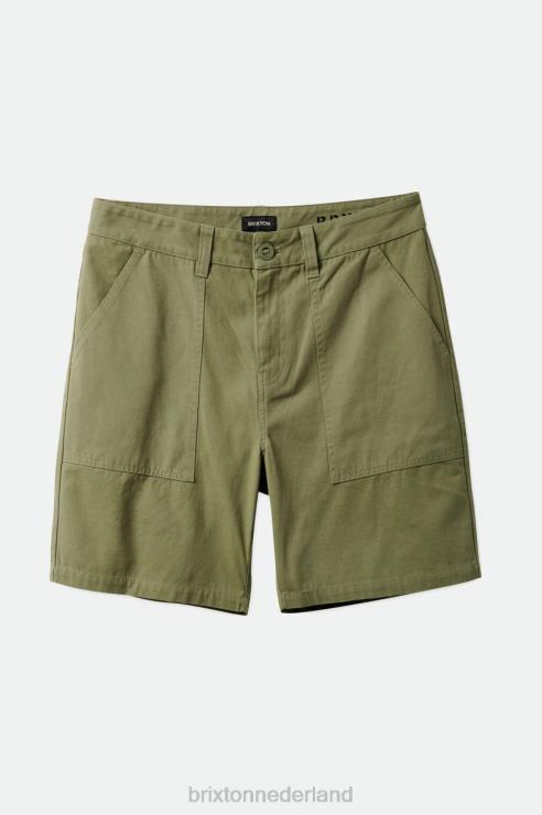kleding olijven overschot Brixton 0ZD0J159 Heren overschot kort