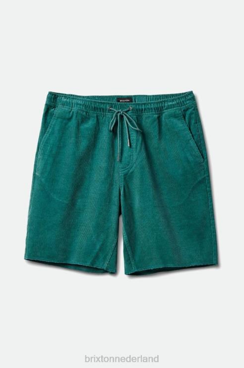 kleding vuren Brixton 0ZD0J173 Heren madrid ii corduroy short 8''