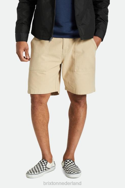kleding zand Brixton 0ZD0J161 Heren overschot kort