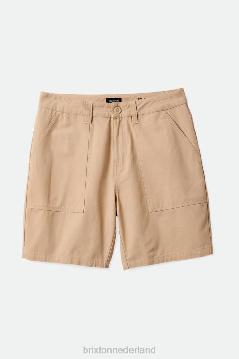 kleding zand Brixton 0ZD0J161 Heren overschot kort