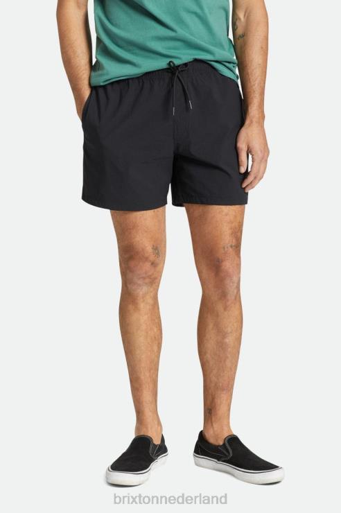 kleding zwart Brixton 0ZD0J155 Heren reis hybride kort 5''