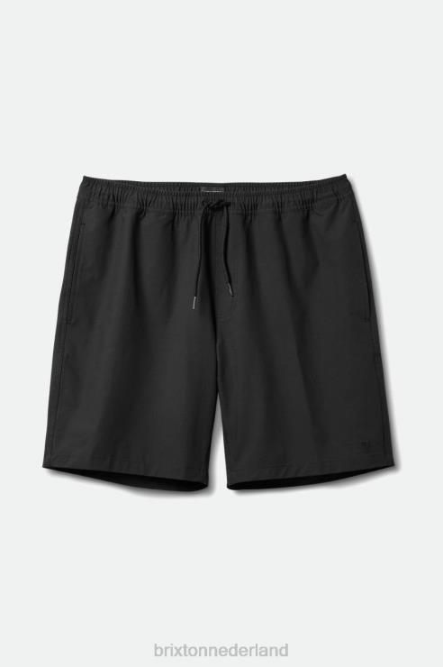 kleding zwart Brixton 0ZD0J155 Heren reis hybride kort 5''