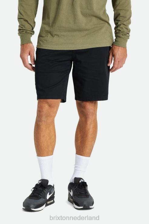 kleding zwart Brixton 0ZD0J163 Heren keuze chino short 9''